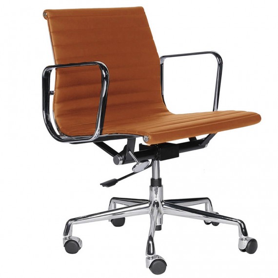 Get the Leather Office Chair of Alu EA117 | Mobel